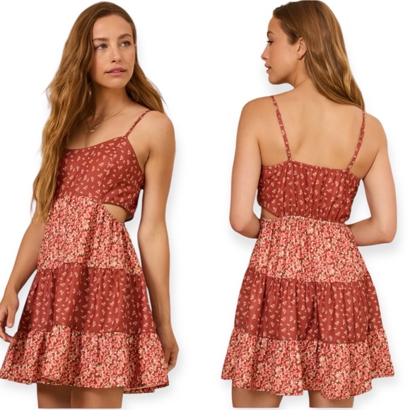 Altar'd State Dresses & Skirts - New Altar’d State Jessany Floral Mini Dress XXSmall
